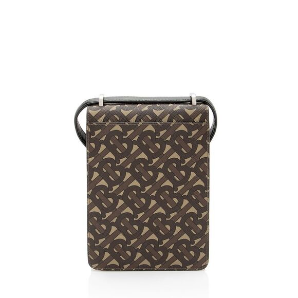Burberry E-Canvas TB Monogram Robin Mini Messenger - Picture 3 of 15
